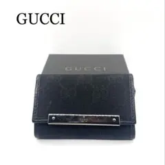 GUCCI グッチ GG 6連キーケース ブラック