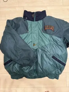 90s 古着 ナイキ 刺繍ロゴ ダウンジャケット ゆるだぼ ビッグシルエット