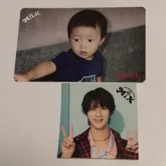 M!LK M!Xこんなに大きくなりました トレカ 曽野舜太（幼少期） ステッカー