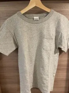 チャンピオン　Tシャツ　T1011　S　グレー　アメリカ製　ヘビーウエイト　美品