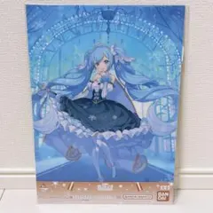一番くじ 雪ミク クリアポスター S-9