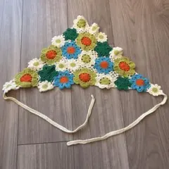 ニットバブーシュカ　バンダナ