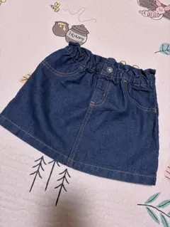 デニムスカート サイズ95 ゴムウエスト