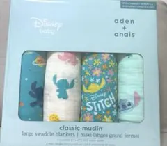 新品未使用 おくるみ　aden+anais Disney baby 4枚セット