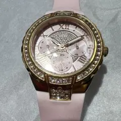 ●GUESS 腕時計 ピンク ゴールド クォーツのサムネイル
