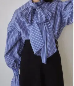 melt the lady tie neck ribbon blouse セット - メルカリ