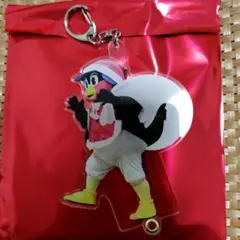 ヤクルトスワローズ　つば九郎　フォトプロップス　冬　つばさんた