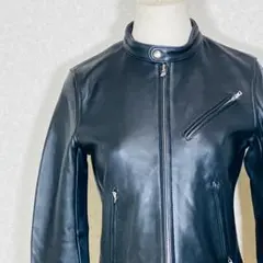 FREAK'S STORE ライダースシープレザー 黒 ブラックレザー