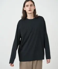ATON(エイトン)DRY COTTON LONG SLEEVE T-SHIRTのサムネイル