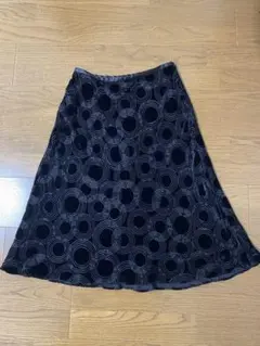 ローラアシュレイ　シルクスカート