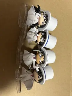 名探偵コナン キッド隊 全4種 コンプリート ガチャ
