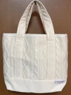 L'OCCITANE ロクシタン アイボリー ニットトートバッグ 中型