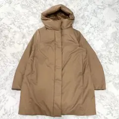 UNIQLO ダウンコート　ハイブリッドダウンコクーンコート　M ブラウン