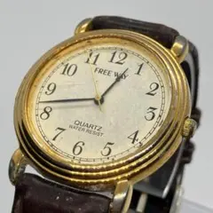シチズン製 CITIZEN 腕時計 FREE WAYクォーツ 角型スクエア 希少 
