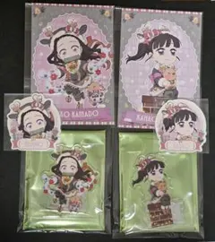 鬼滅の刃　禰豆子　カナヲ　クリスマス2025　アクリルスタンド　ポストカード