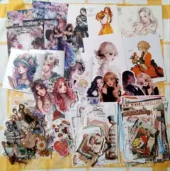 コラージュ素材 雑貨