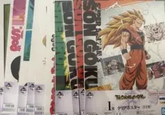 ドラゴンボール 一番くじ I賞 クリアポスター コンプリート