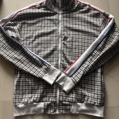 ZARA チェック柄 ジップアップジャケット M