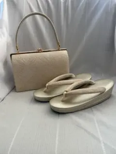 礼装用バッグと草履セット