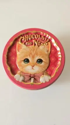 モロゾフチョコレート　猫缶