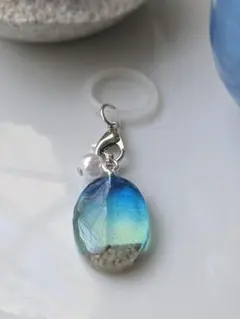 レジン海モチーフ チャーム