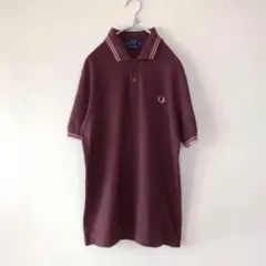 FRED PERRY 英国製 ポロシャツ M12 サイズ38 イングランド製