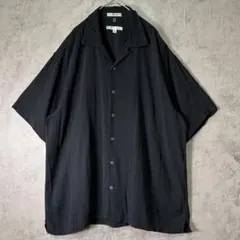 麻100％ ヒロコビズ エッセンシャル 9 リネンシャツ スキッパーシャツ 