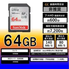 41.サンディスクUltra SDカード64GB .49