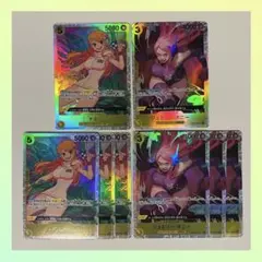 し*ん様 ナミ OP08-106 SR 4枚 ボニー OP08-105 SR 4