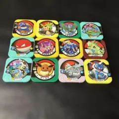 4月13日特選販売最終日ポケモントレッタイーブイ　バンギラスなど12枚セット
