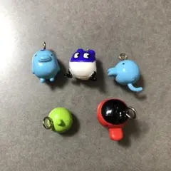 5個セット☆ 初代 初期 たまごっち キーホルダー 97年 ソフビ マスコット