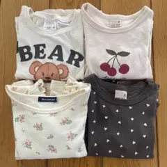 長袖カットソー4枚セット