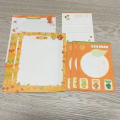 【レア】ミカンぼうや レターセット 平成レトロ サンエックス San-X