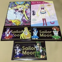MEIJI セーラームーン　ファイル3枚 劇場版Eternal クリアファイル