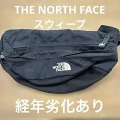 THE NORTH FACE ボディバッグ ウエストポーチ ブラック　スウィープ