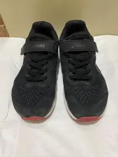 asics 黒 レーザービーム　21センチ