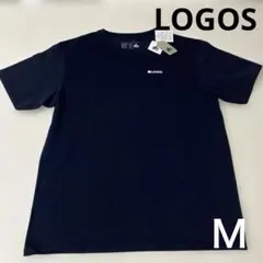 LOGOS☆メンズTシャツ　Ｍ　ネイビー