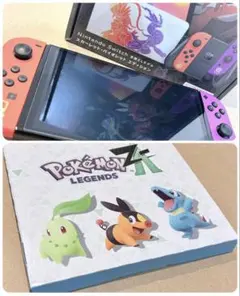 【箱付き】Switch 有機EL ＋純正ケース＋ポケモンZA特典セット