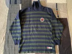 90s tommy hilfiger vtg タートルネック カットソー 緑