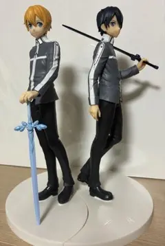 ソードアート・オンライン SAO キリト、ユージオ　フィギュア2体セット
