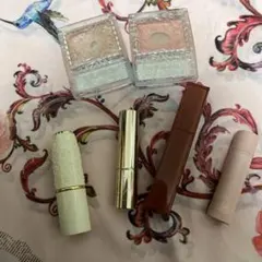 ロムアンドリップスティック CEZANNEハイライト、チーク、まとめ売り