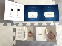 シャネル　ディオール　香水サンプル　ブルーセラム