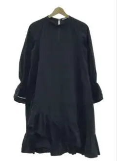 ne Quittez pas / ヌキテパ | ポプリンヘムクロスドレス