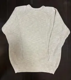 80s 90s L.L.Bean コットンニット　アメリカ製