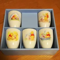 《未使用》くまのプーさんフリーカップセット