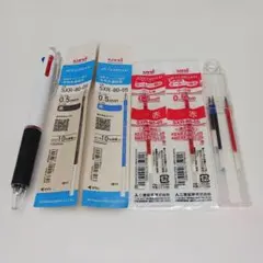 uni JETSTREAM 3色ボールペン 0.5mm 替芯セット
