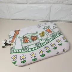 と～てもかわいい♡少し大きめハンドメイドポーチ
