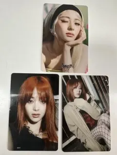 ルセラフィム DIFFERENT ポップアップ ユンジン トレカ 3点セット