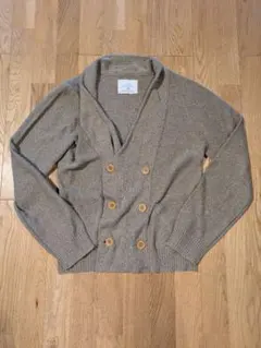 SLICK グレー ダブルブレスト カーディガンのサムネイル