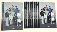 BTS✖️FILAコラボ クリアファイル (2セットまとめ売り) ※バラ売り不可のサムネイル